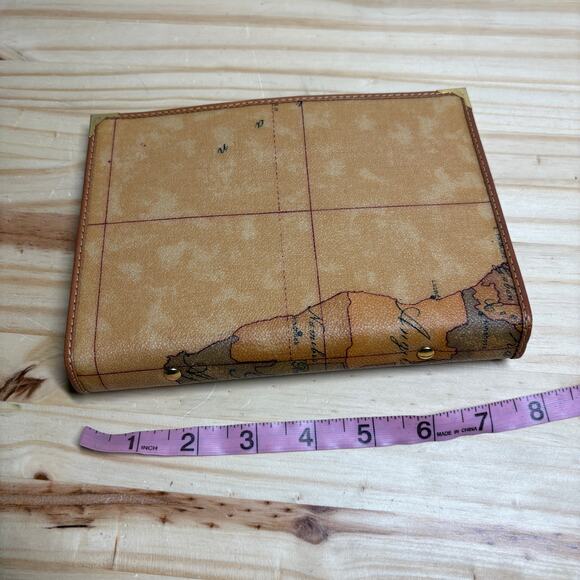 Alviero Martini 1A Classes Organizer Map Weekly Planner Brown Notebook Leather - Picture 7 of 11